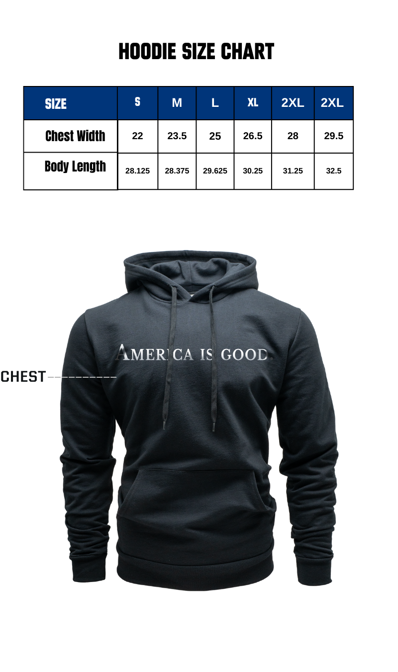 AMERICA IS GOOD HOODIE