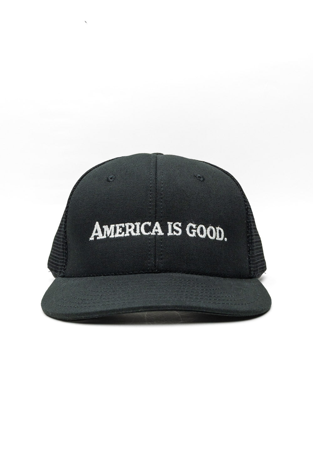 AMERICA IS GOOD SNAPBACK HAT